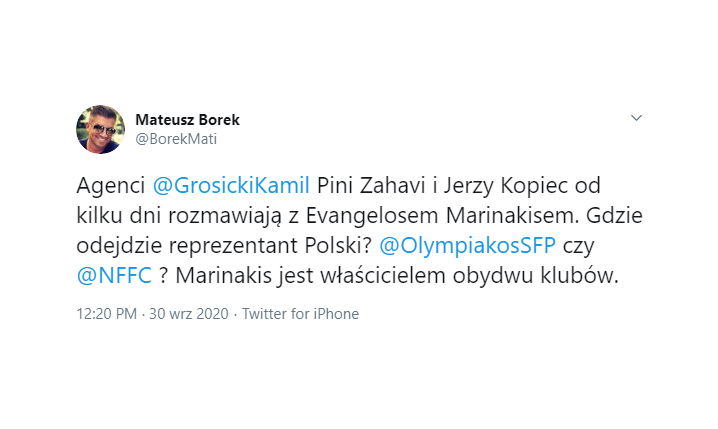 Mateusz Borek PODAŁ kluby, do których może PRZEJŚĆ Kamil Grosicki